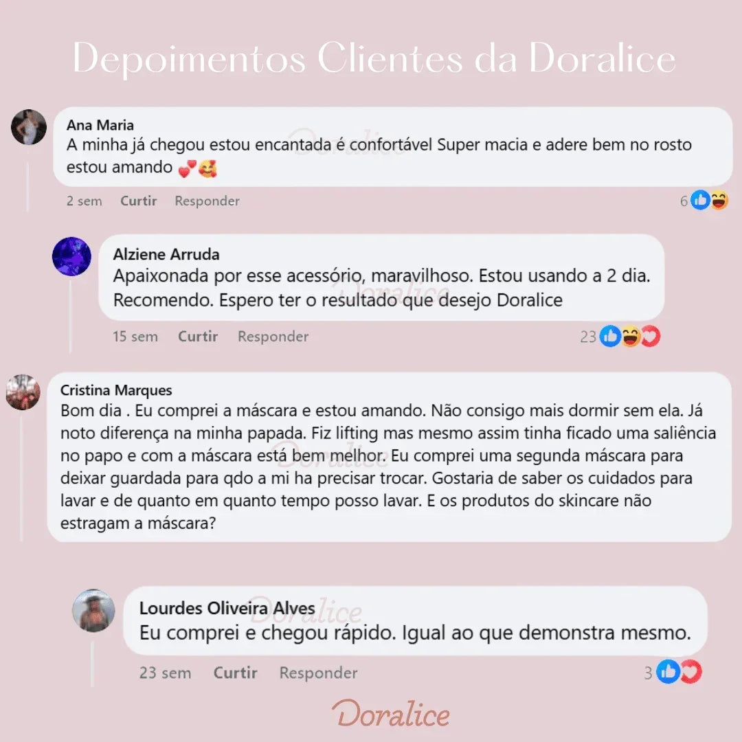 V-Revitalize™ - Máscara de Contorno Facial - Suaviza Rugas, Papada e Modela o Rosto