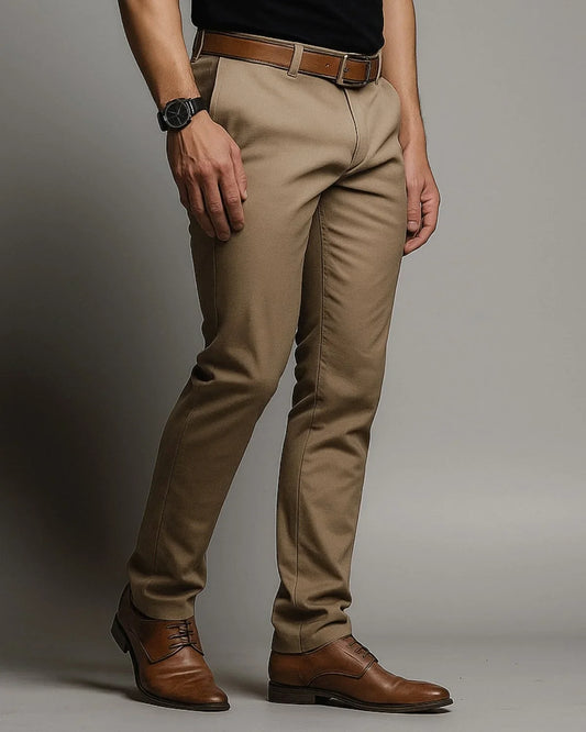 Calça de Alfaiataria em Sarja Premium e Elastano - Regent