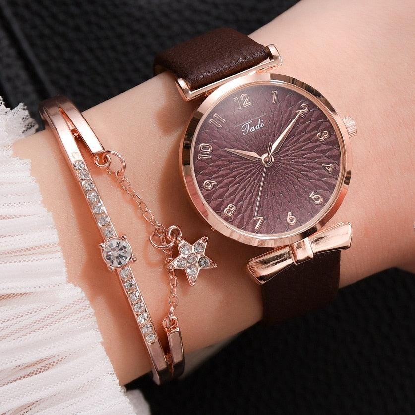Relógio Feminino - Style Lux + Pulseira Grátis - Wshop10