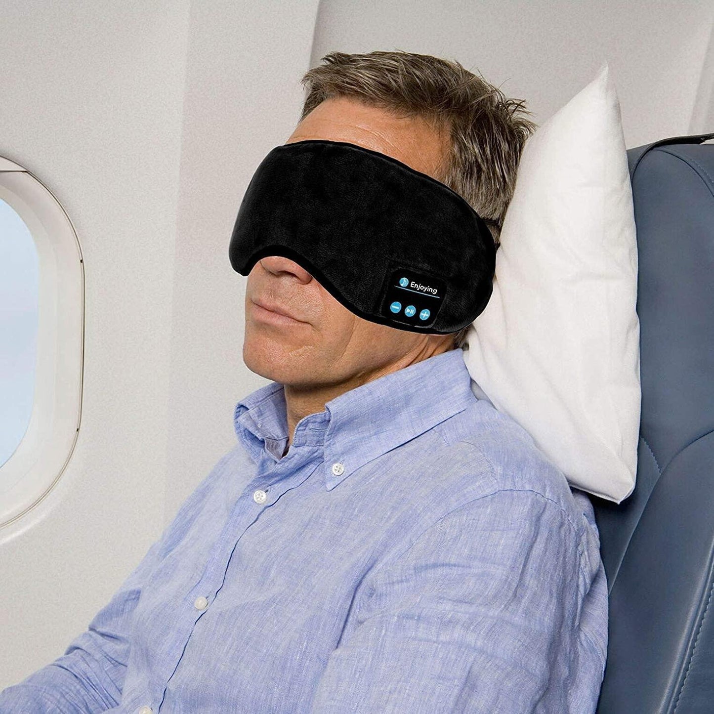 Tapa Olho De Dormir C/ Fone De Ouvido Bluetooth - Sleep Mask™ - Wshop10