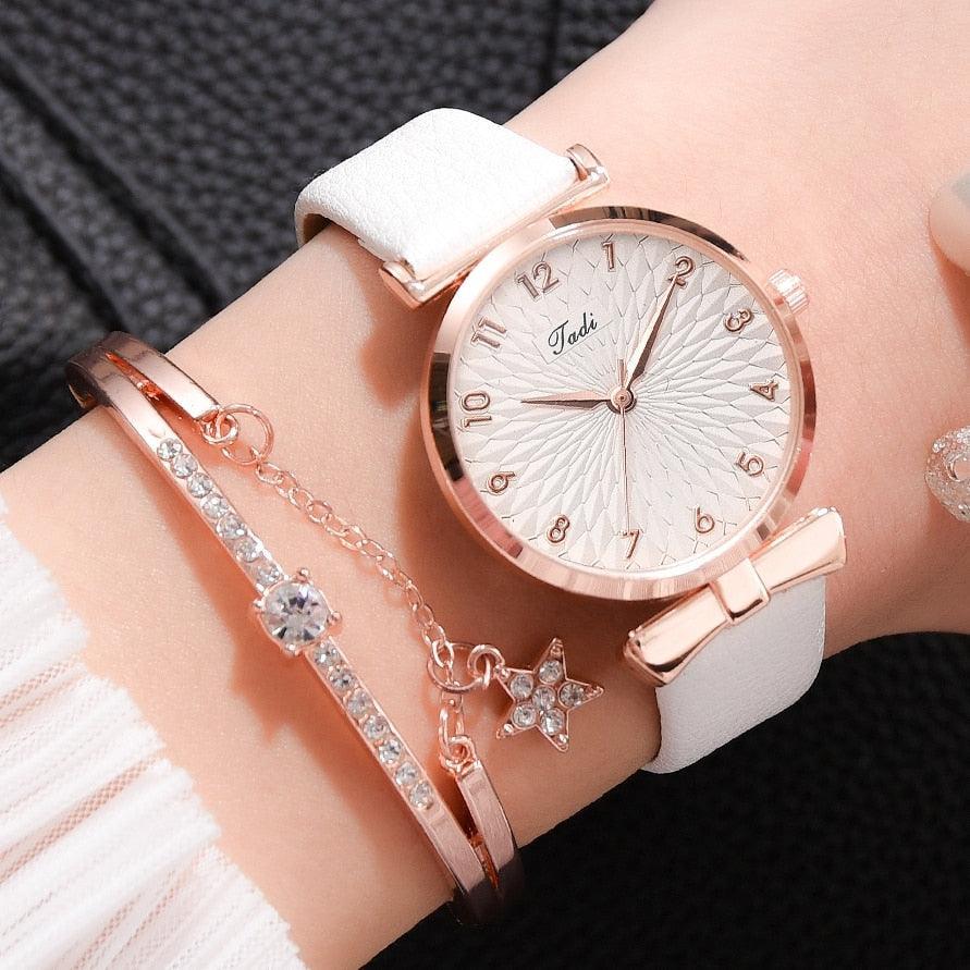 Relógio Feminino - Style Lux + Pulseira Grátis - Wshop10