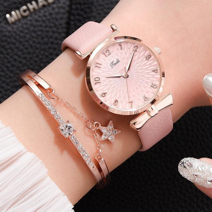 Relógio Feminino - Style Lux + Pulseira Grátis - Wshop10