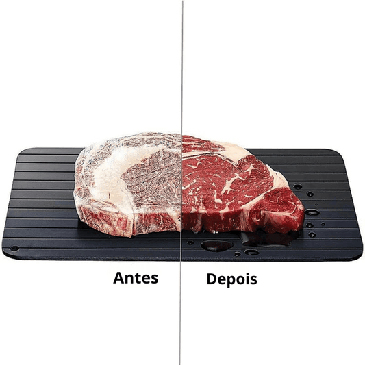 Tábua de Descongelar Alimentos Rápido - Liga De Alumínio