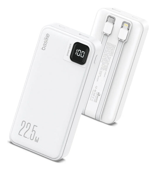 Power Bank Basike B 079 20.000mAh 22.5W Carga Rápida Com Display