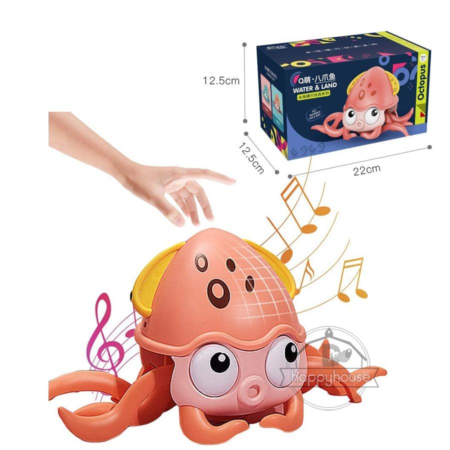 Caranguejo CrocK Animado com Sensor de Obstáculos - Wshop10