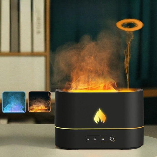 Umidificador de Ar Vulcão Preto - Wshop10