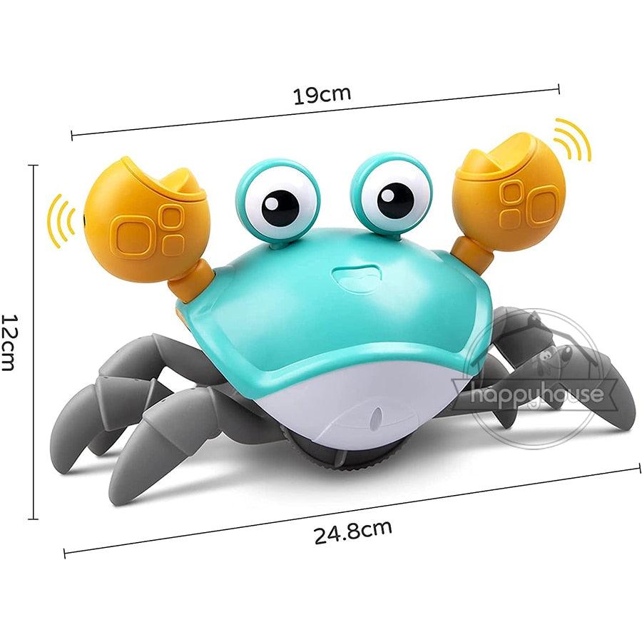 Caranguejo CrocK Animado com Sensor de Obstáculos - Wshop10