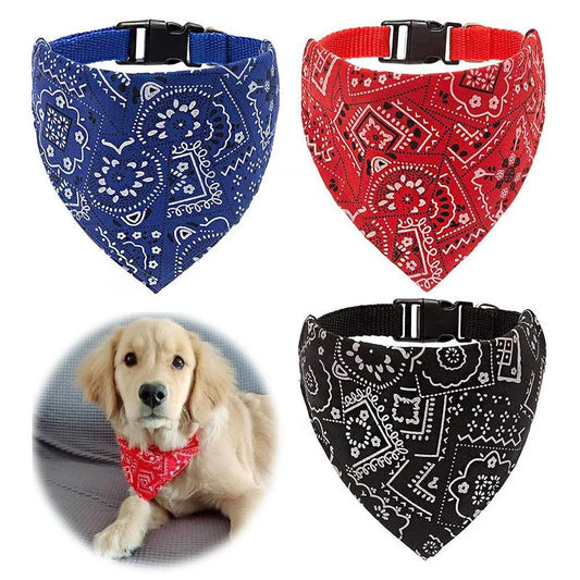 Coleira Bandana ajustável para cachorro e gato - Wshop10
