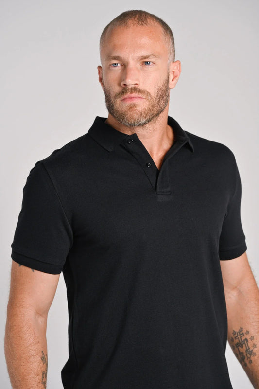 Camiseta Polo Preta