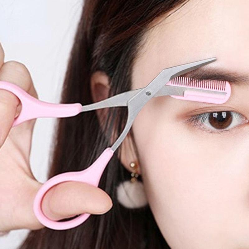 Tesoura Modeladora de Sobrancelhas Sharp Cut® - Wshop10