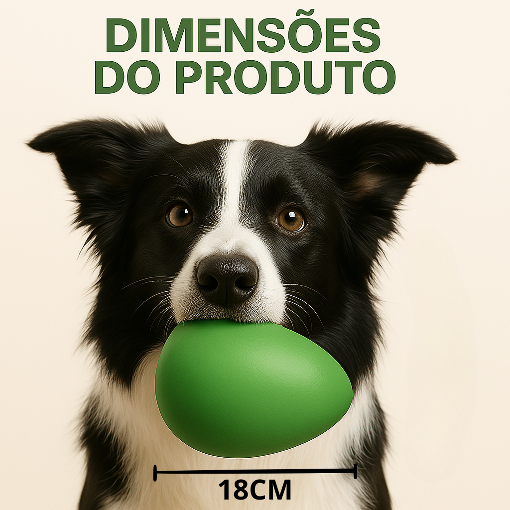 Brinquedo OvoCroc™ Maluco para Cães + Frete Grátis