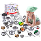 Mini Cozinha Infantil Em Aço Inox 25 Peças