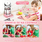 Brinquedos de cozinha real para crianças - Conjunto de 22 peças