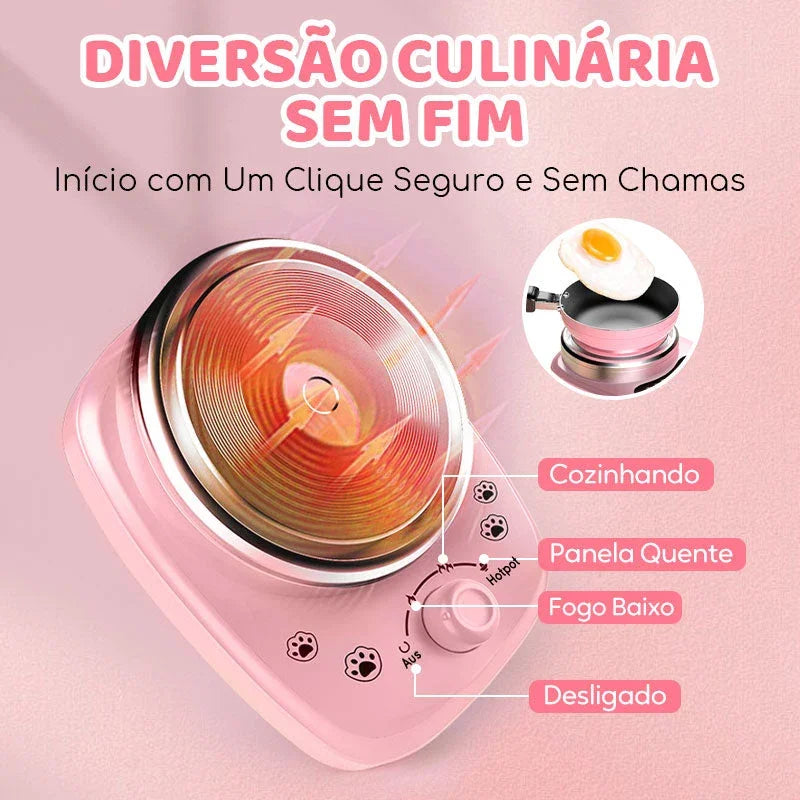 Brinquedos de cozinha real para crianças - Conjunto de 22 peças