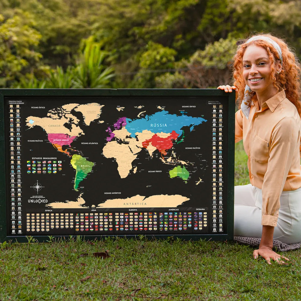 Mapa Mundi de Raspar | Unlocked