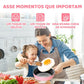 Brinquedos de cozinha real para crianças - Conjunto de 22 peças
