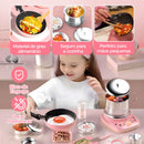 Brinquedos de cozinha real para crianças - Conjunto de 22 peças