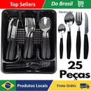 Inox Cutlery Game With 24 Pieces + Drawer Holder-Neverdie Store