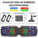 Aparelho Prancha Para Flexão - Multifuncional: Peitoral, Costas e Tríceps