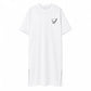 Vestido Camisetão Feminino Smile – Midi Oversized Manga Curta