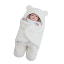 Cobertor Capuz de Ursinho para Bebe Dormir - Seguro e Confortável - Wshop10