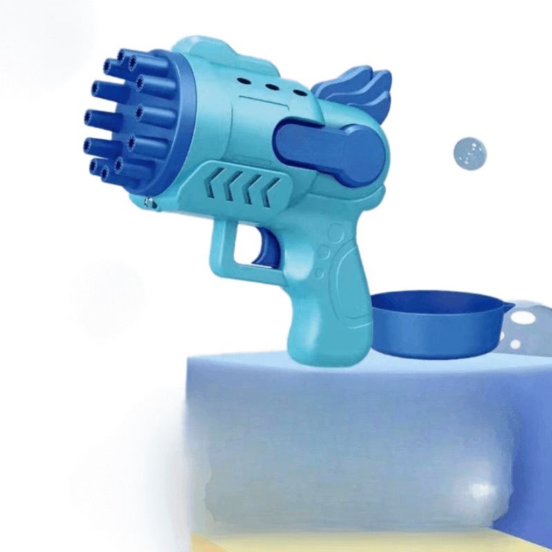 Arminha Lança Bolhas Automático - Bubble Gun - Wshop10