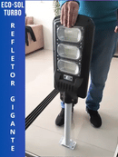 Refletor Gigante Com Painel Solar Integrado Eco-Sol Turbo
