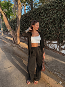 Conjunto Camisa + Calça em Algodão Brooklyn