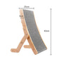 Arranhador de madeira com cama lounge destacável, 3 em 1 para treinamento de gatos - Wshop10