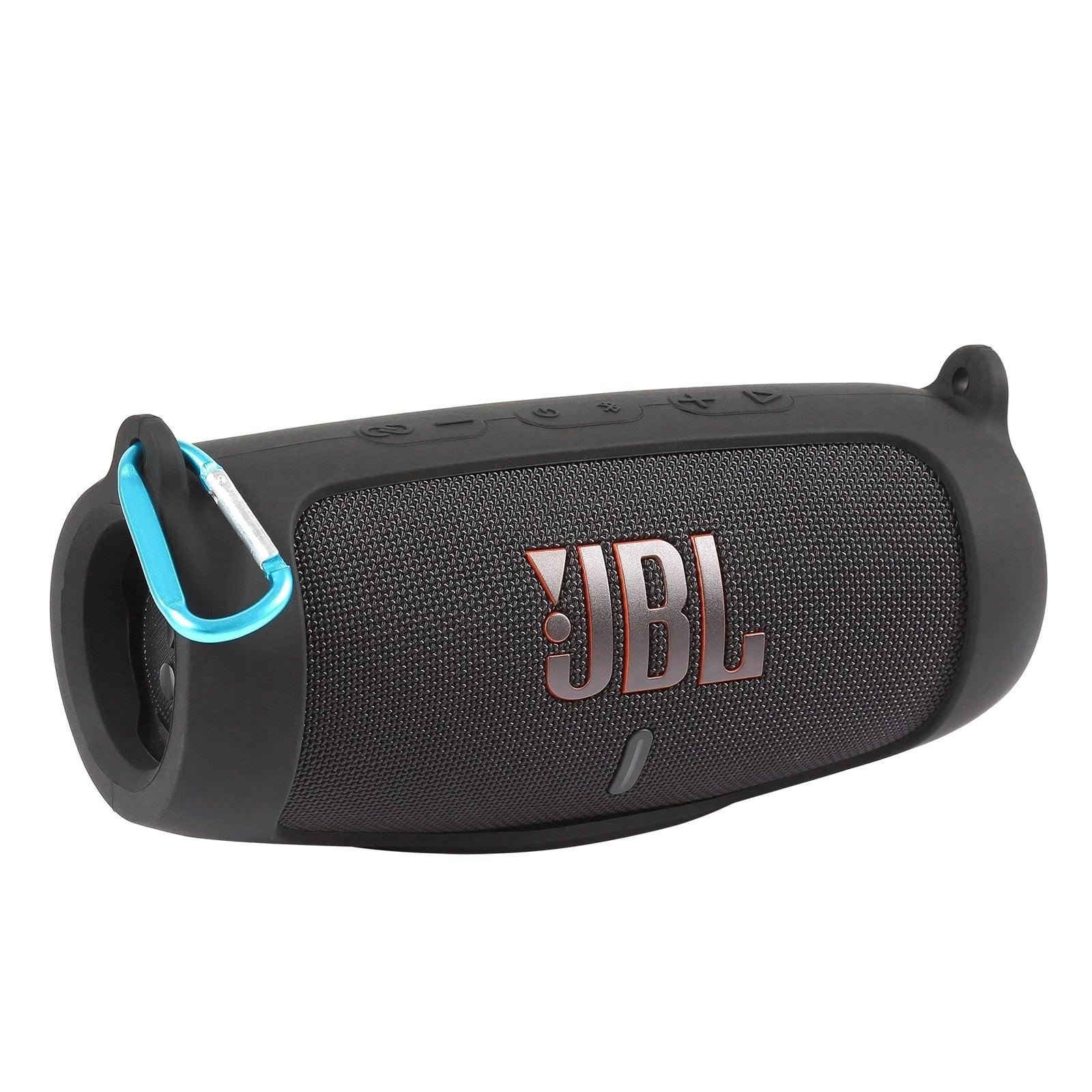 Estojo para alto-falante Bluetooth com capa de silicone macio e com alça para JBL - Wshop10