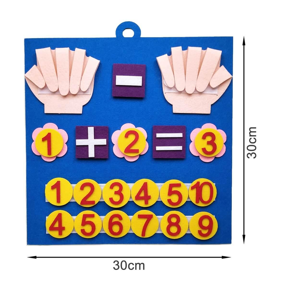 Brinquedo Educacional Dedos Matemáticos - Wshop10