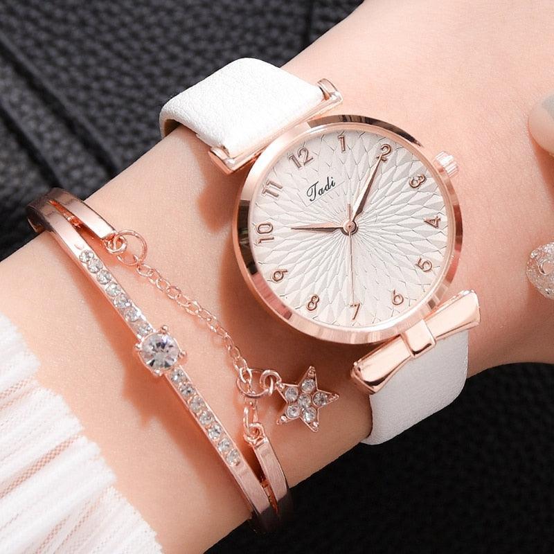 Relógio Feminino - Style Lux + Pulseira Grátis - Wshop10