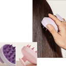 Escova de Silicone - Massageador de Couro Cabeludo