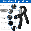 Hand Grip Com Mola Ajustável -  Força De Pulso Profissional