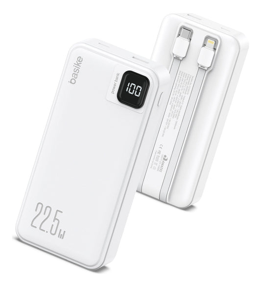 Power Bank Basike B 079 20.000mAh 22.5W Carga Rápida Com Display