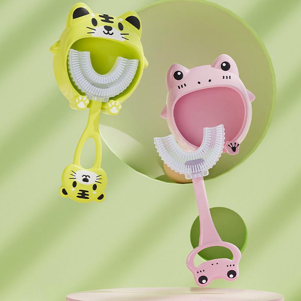 Escova de Dental Para Crianças Super Macia Forma de U - Wshop10