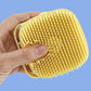 Escova de Silicone Macio e com Porta Shampoo para Pets - Wshop10