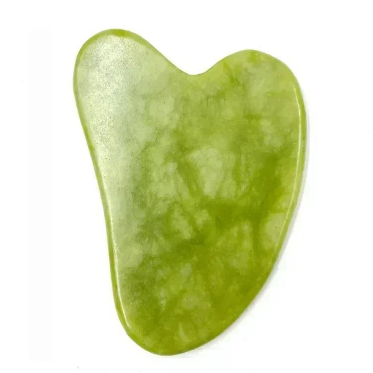 Rolo Jade Rosto e Corpo Massageador - Gua sha Pedra Natural