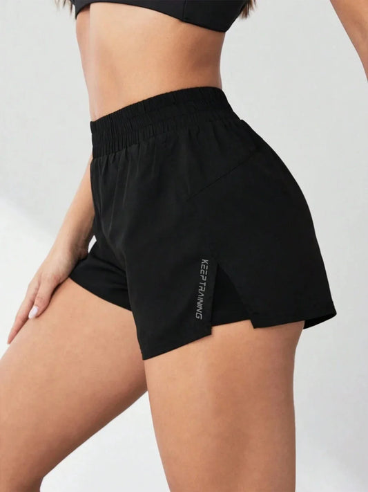 Shorts feminino esportivos fitness casual