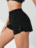 Shorts feminino esportivos fitness casual