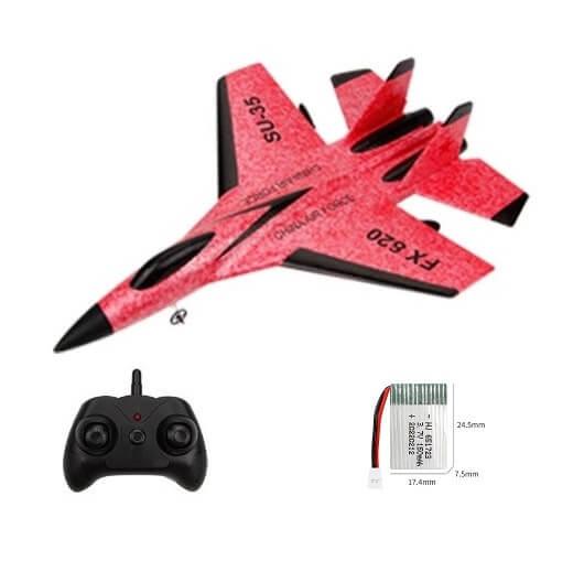 Avião de Controle Remoto - Caça Ultra Resistente - Wshop10