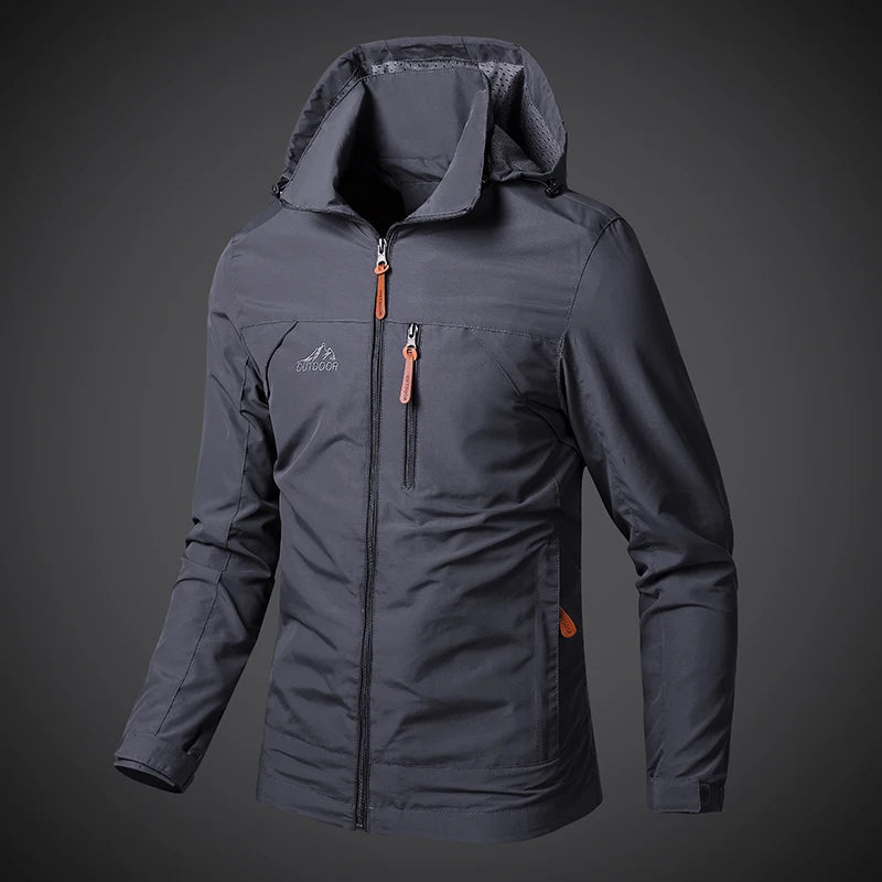 Jaqueta corta vento  impermeável - Masculina
