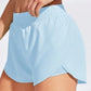 Shorts Fitness Feminino FlexFit Cintura Alta para Academia e Corrida