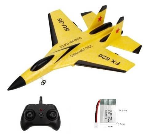 Avião de Controle Remoto - Caça Ultra Resistente - Wshop10