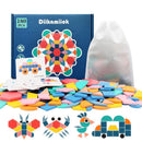 Quebra Cabeça Educativo Forma Geométrica SHAPE PUZZLE - Wshop10