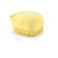 Escova de Silicone Macio e com Porta Shampoo para Pets - Wshop10