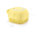Escova de Silicone Macio e com Porta Shampoo para Pets - Wshop10