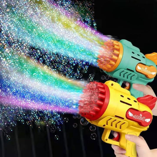 Arminha Lança Bolhas Automático - Bubble Gun - Wshop10