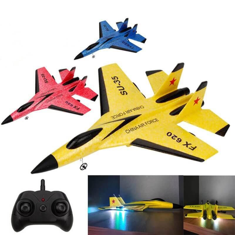 Avião de Controle Remoto - Caça Ultra Resistente - Wshop10
