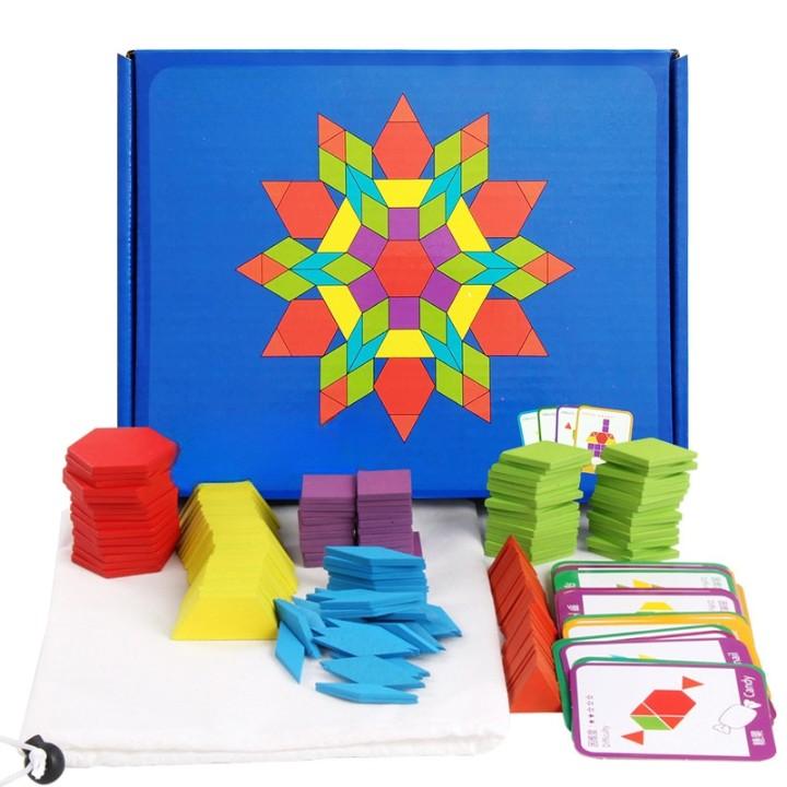 Quebra Cabeça Educativo Forma Geométrica SHAPE PUZZLE - Wshop10